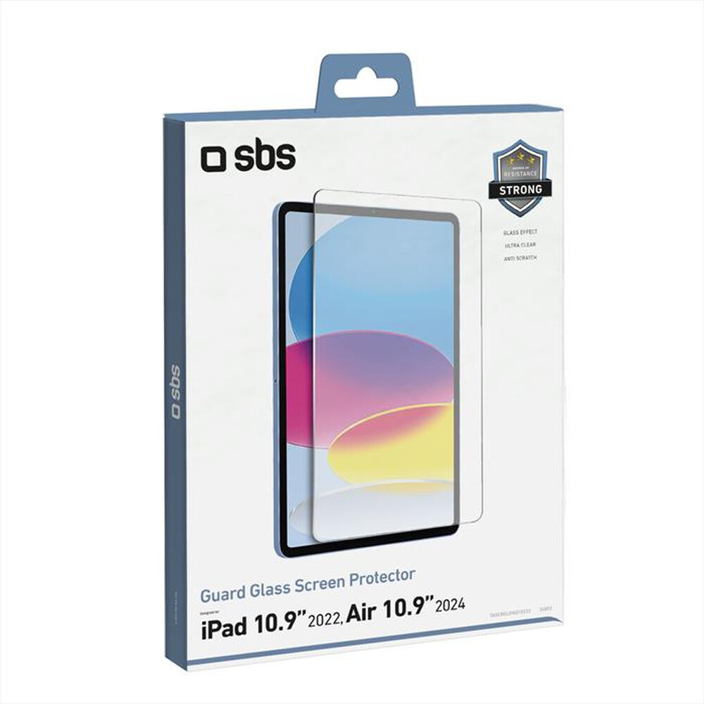 "SBS - Screen protector TASCRGLIPAD10222-Trasparente"