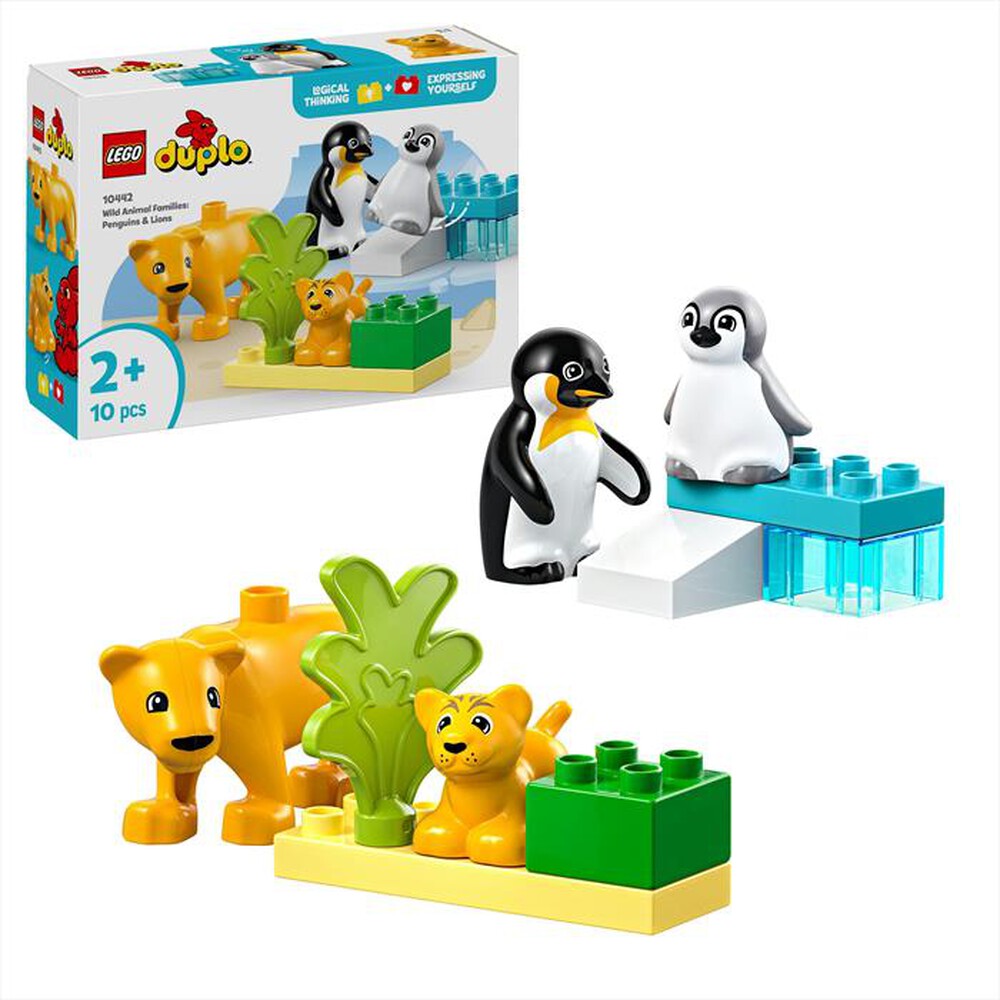 Immagine del prodotto LEGO - DUPLO Famiglie di animali: pinguini e leoni 10442