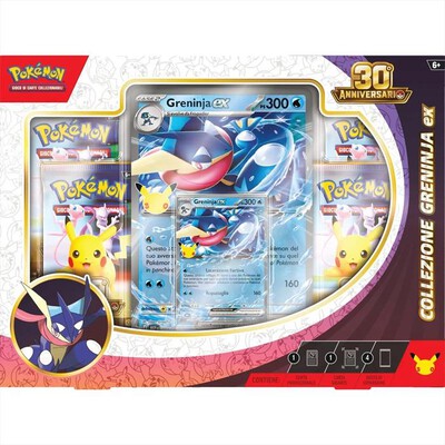 POKEMON - 30mo anniversario EX Box Greninja o Sylveon