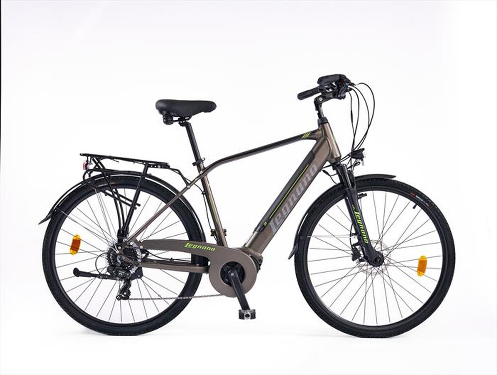 "LEGNANO - E-BIKE TERRA MAN TAGLIA 54-grigio scuro"