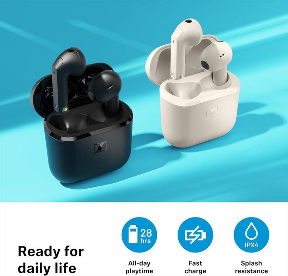 Immagine del prodotto SENNHEISER - True Wireless OPEN Auricolari ACCENTUM TW OPEN-CREAM