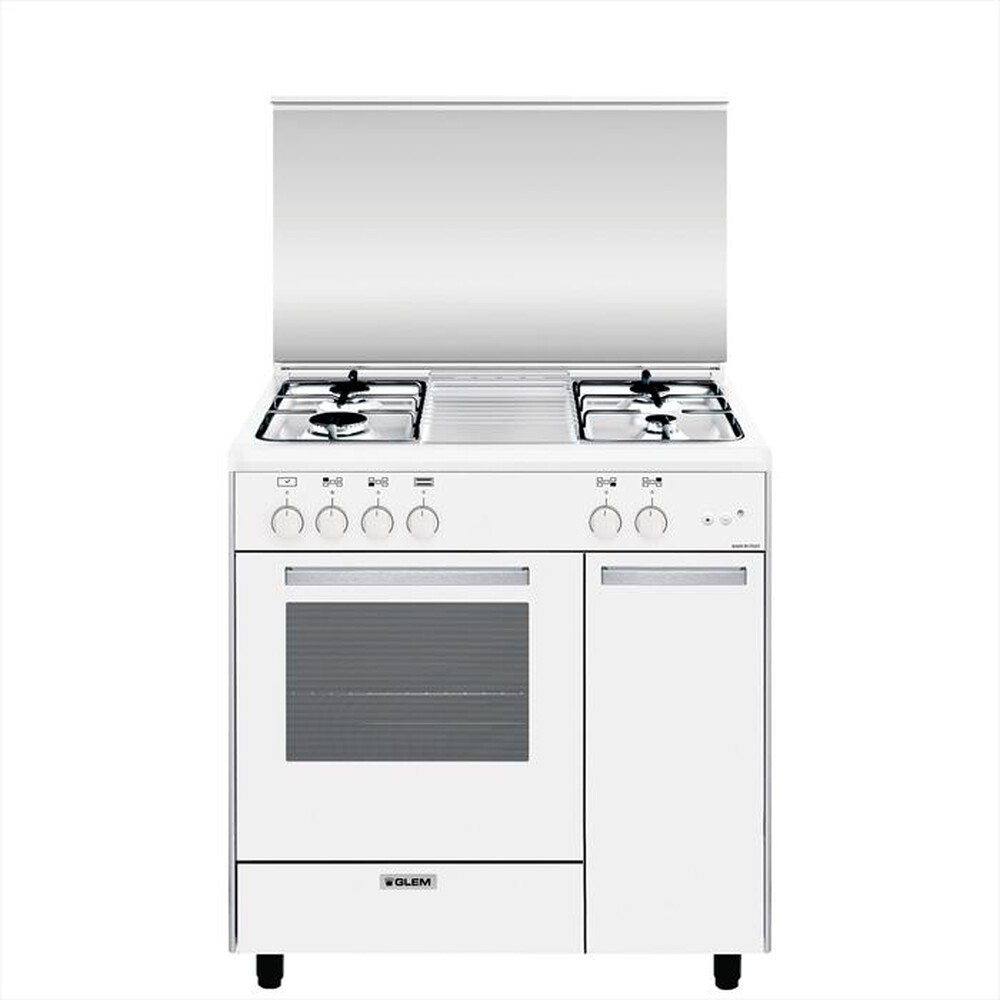 Immagine del prodotto GLEM GAS - Cucina a gas AS854GX Classe A-Bianco