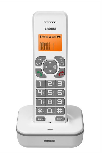 BRONDI - BRAVO STAR-Bianco/Grigio