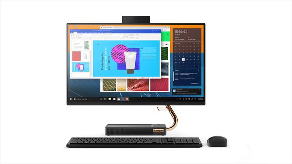 "LENOVO - IDEACENTRE AIO 5 24IMB05 F0FB007WIX-Black"