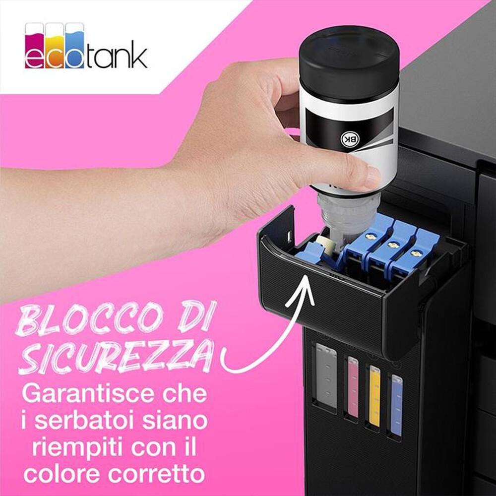 "EPSON - 113 FLACONE DI INCHIOSTRO ECOTANK T06B2-Ciano"