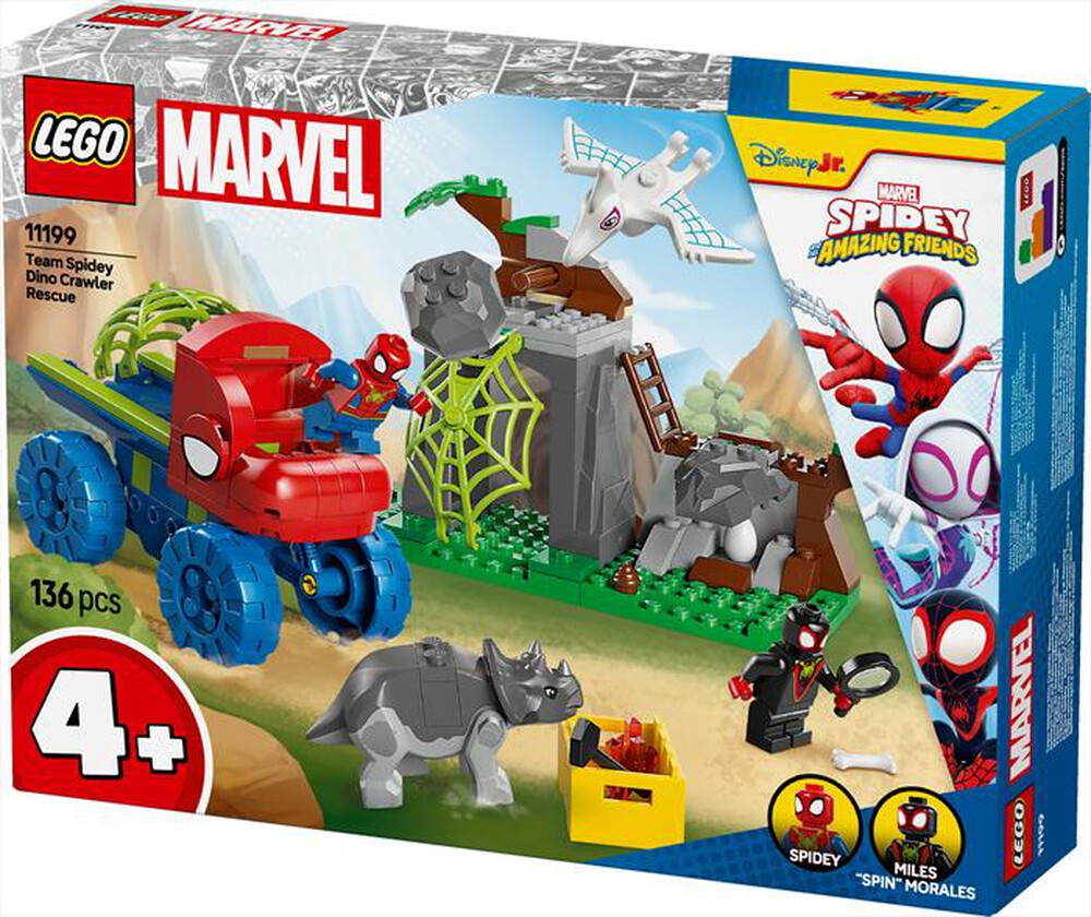 Immagine del prodotto LEGO - SPIDEY Team SPIDEY: salvataggio su dinoruspa 11199