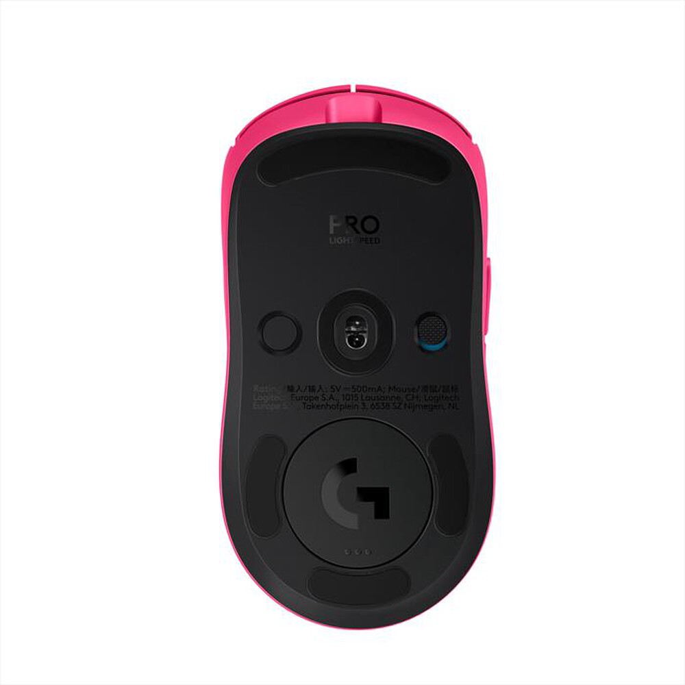 "LOGITECH - Mouse gaming wireless PRO 2 LIGHTSPEED-Rosa"