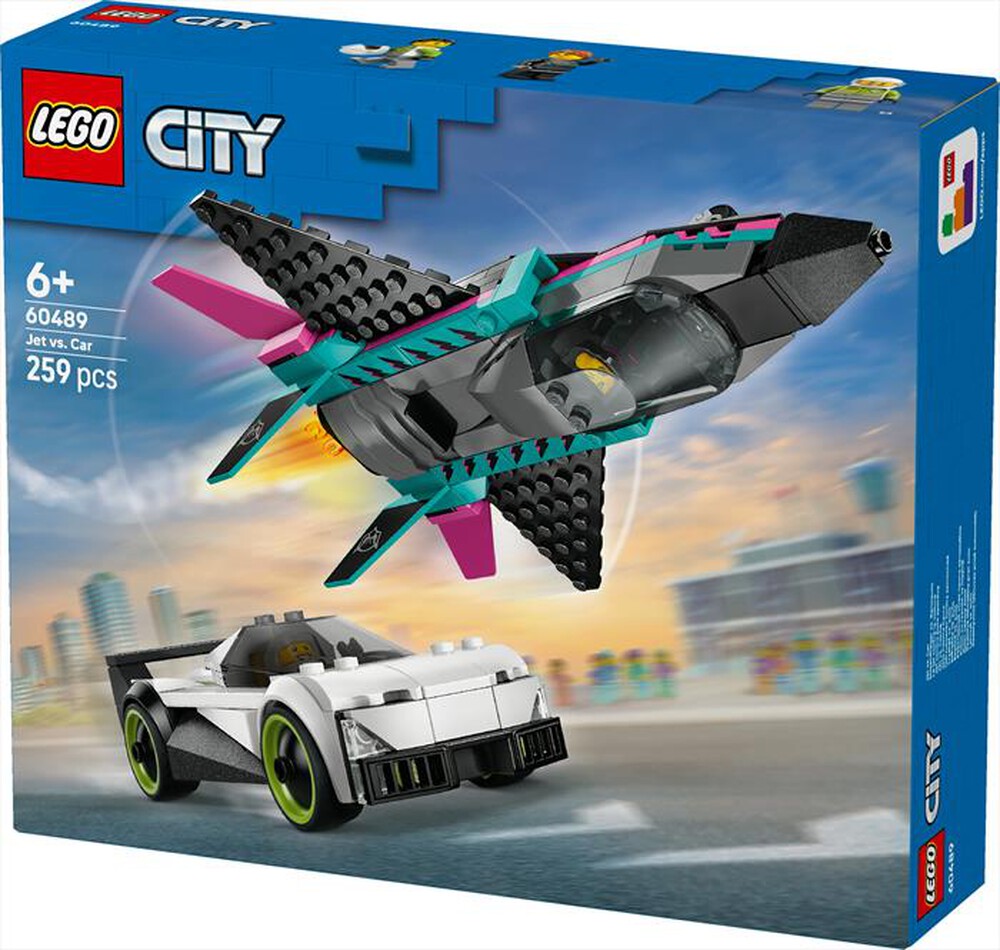Immagine del prodotto LEGO - CITY Jet contro Auto sportiva - 60489