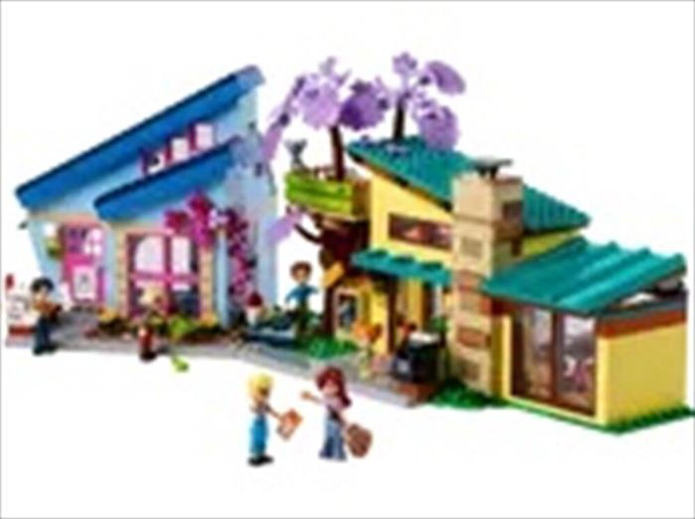 "LEGO - FRIENDS Le case di Olly e Paisley - 42620-Multicolore"