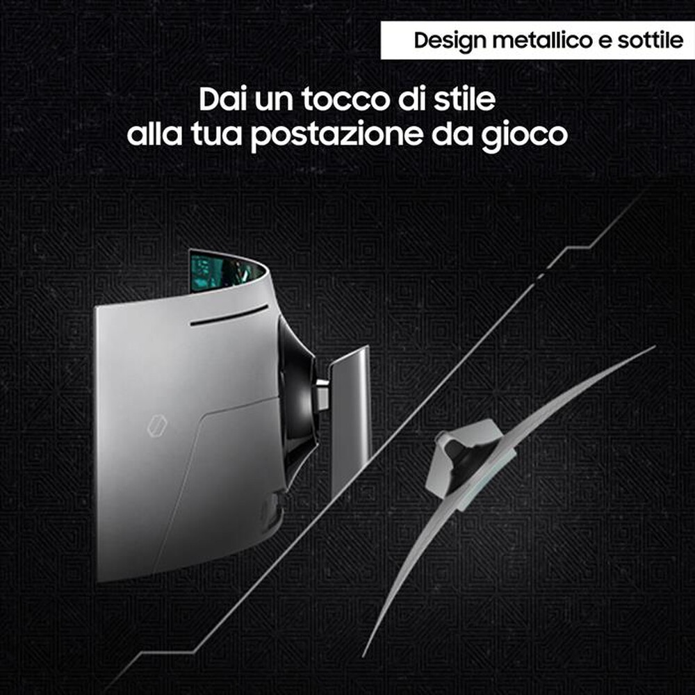 Immagine del prodotto SAMSUNG - MONITOR GAMING ODYSSEY OLED G9 - G91SD DA 49"-Silver