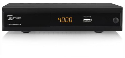 TELESYSTEM - TS4000 COMBO FREE T2/S2 HEVC-BLACK