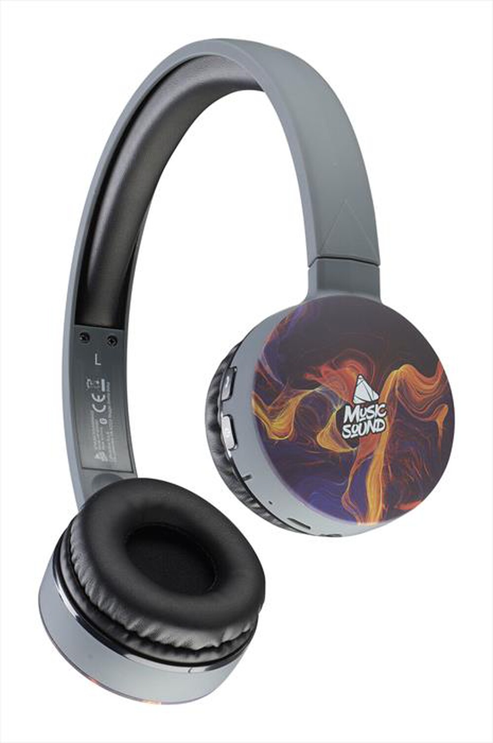 Immagine del prodotto CELLULARLINE - Cuffia a padiglione chiuso BTMUSICSOUNDFAN224-Multicolore
