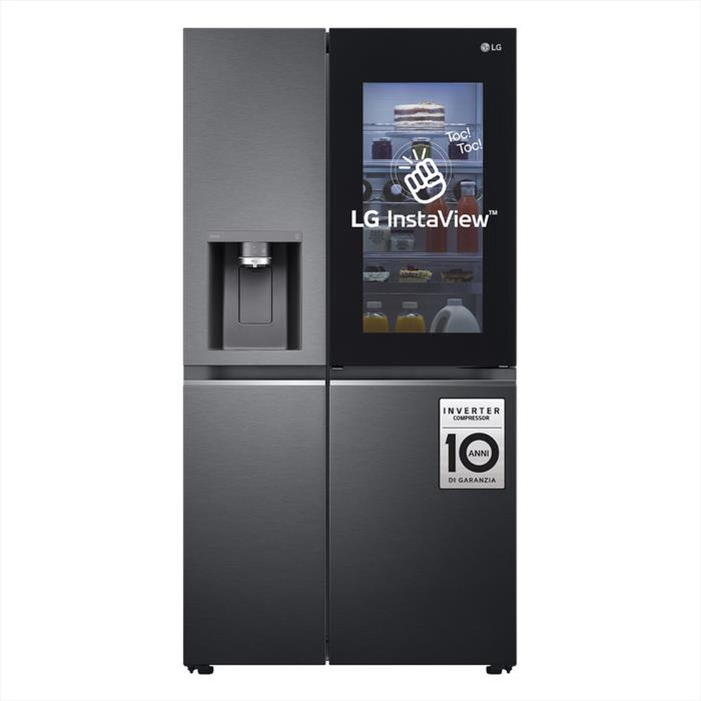 Immagine del prodotto LG - Frigorifero side by side GSXV91MCAE Classe E-Black
