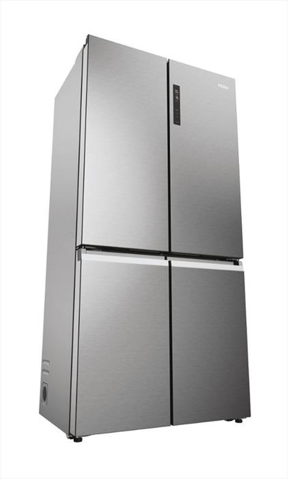 "HAIER - Frigorifero side by side HCR5919ENMP ClasseE 582lt-Platino, Acciaio inossidabile"