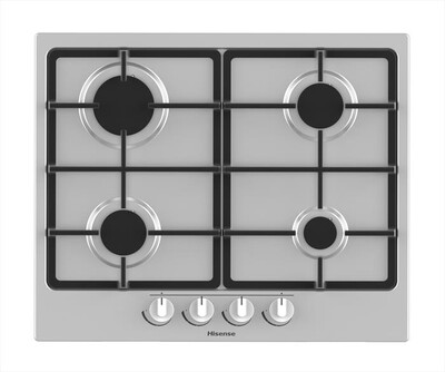 HISENSE - Piano cottura a gas GM643XF 61cm-Inox