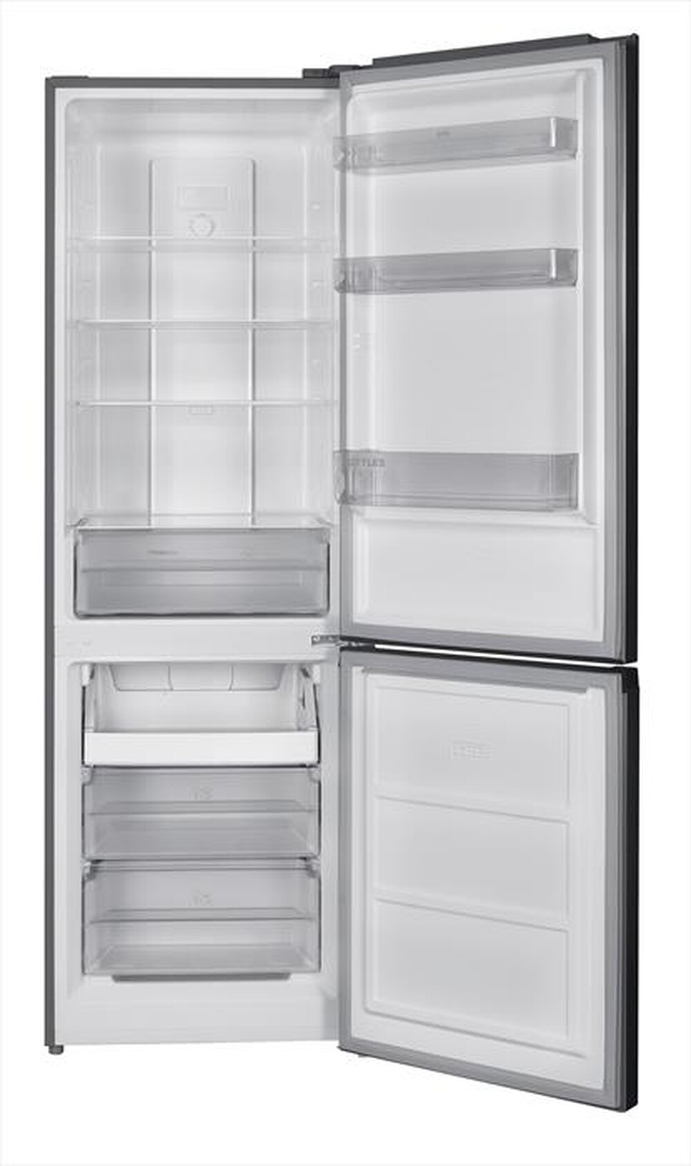 "AAAMAZE - Frigorifero combinato AHCO350NEX1 Classe E 293 lt-Inox"