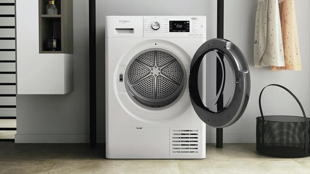 "WHIRLPOOL - Asciugatrice FRESHCARE FFTN M22 9X3B IT 9 Kg -A+++-Bianco"