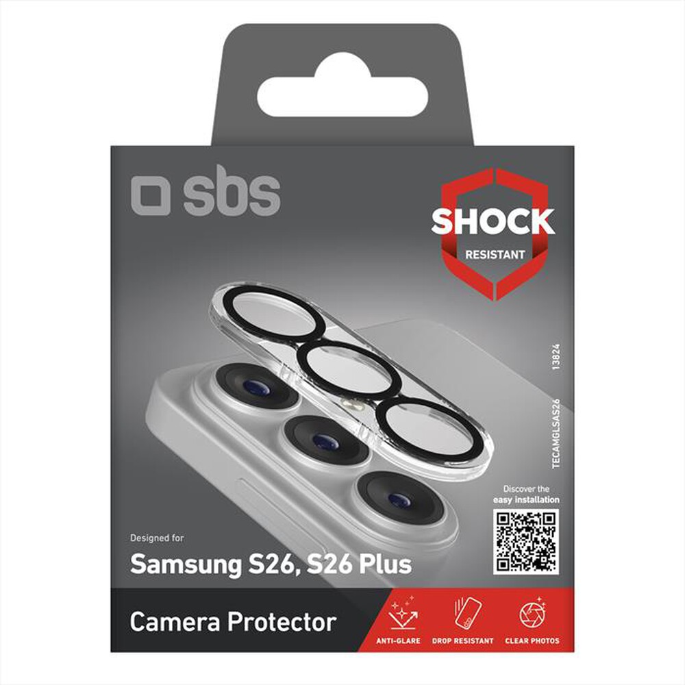 Immagine del prodotto SBS - Camera glass per Samsung S26 Pro-Trasparente