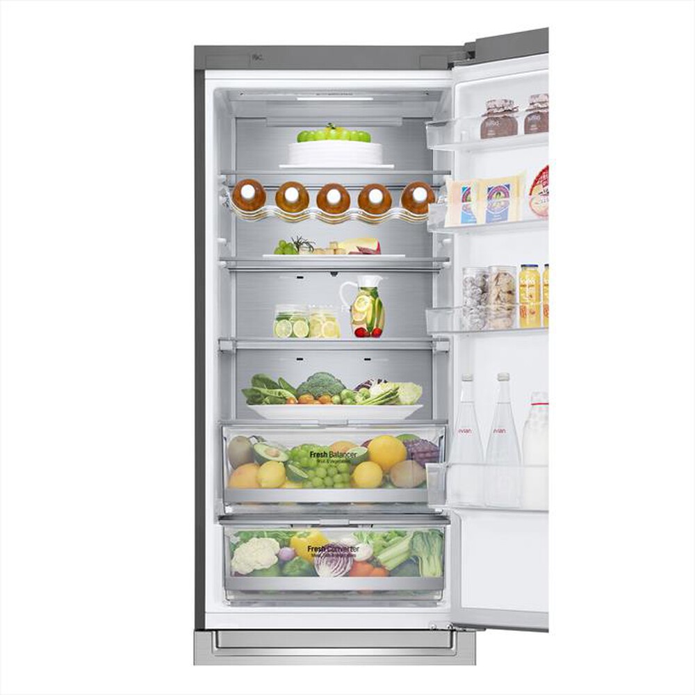 "LG - Frigorifero combinato GBB92STBAP Classe A 419lt-STAINLESS STEEL"