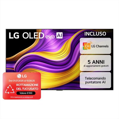 LG - Smart TV OLED UHD 4K 65" OLED65G54LW-Silver