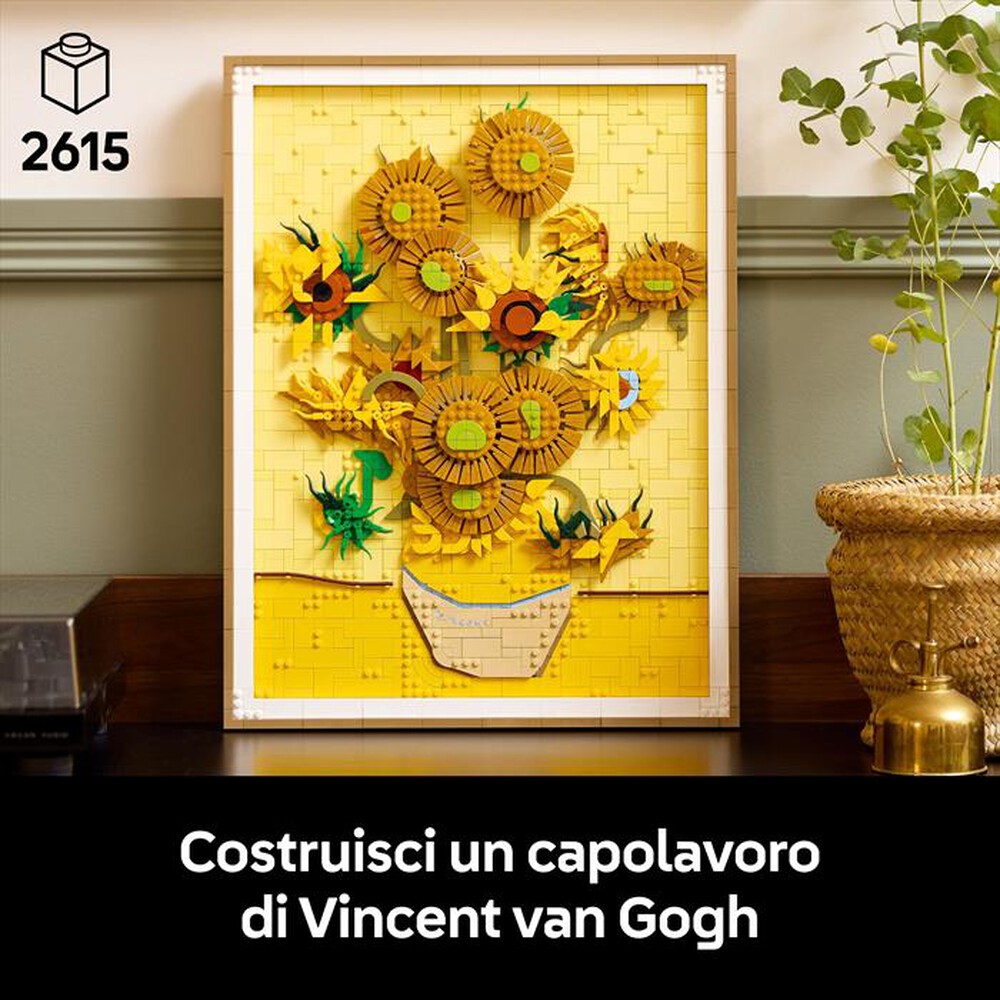 "LEGO - VINCENT VAN GOGH  GIRASOLI 31215-,"