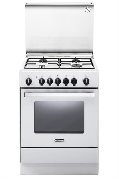 DE LONGHI - Cucina a gas DGW 65 ED Classe A-Bianco