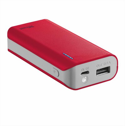 URBAN REVOLT - PRIMO PWRBNK 4400 RED-Red