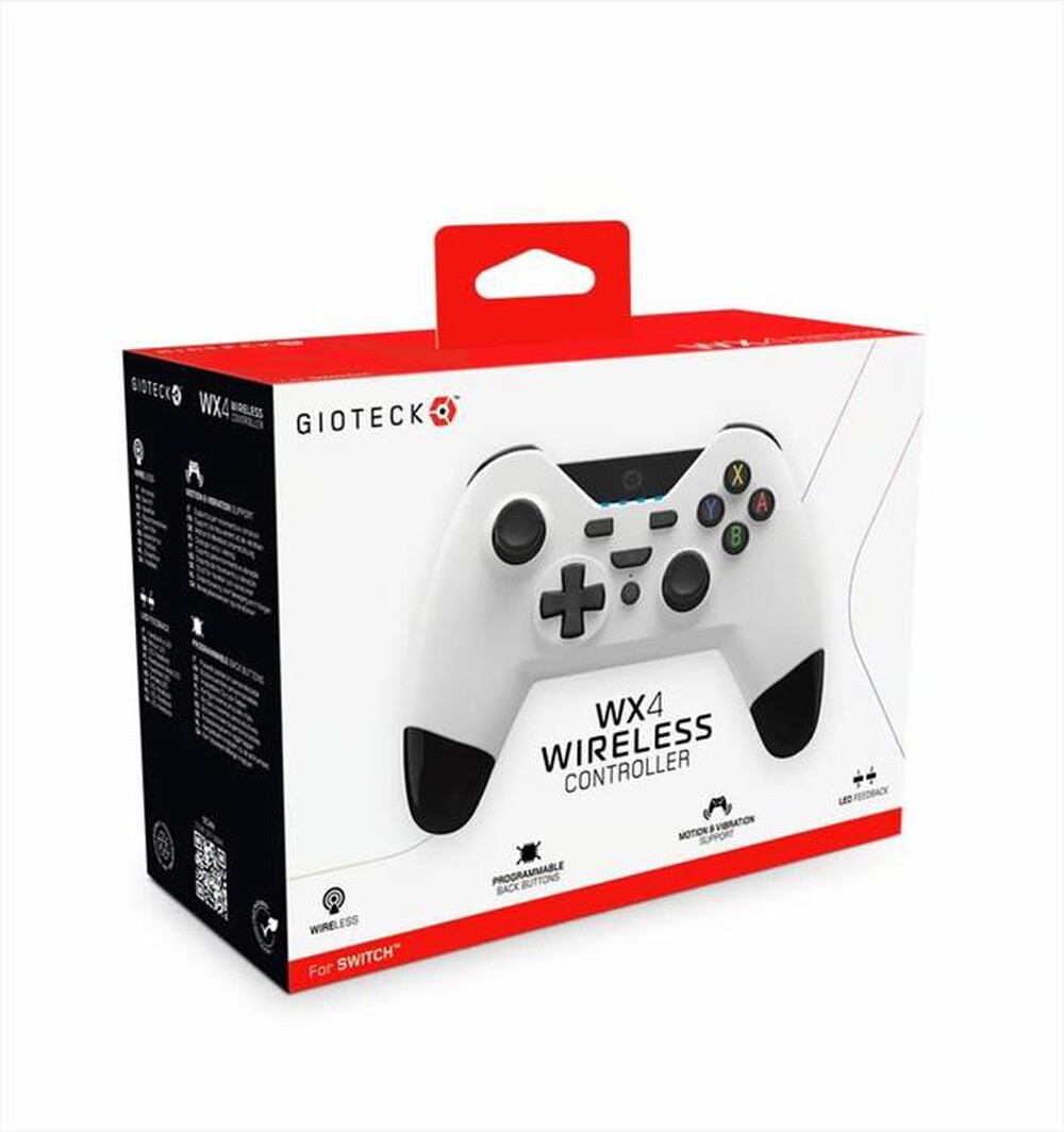 Immagine del prodotto GIOTECK - WX-4 WIRELSS BT CONTROLLER SWITCH-Bianco