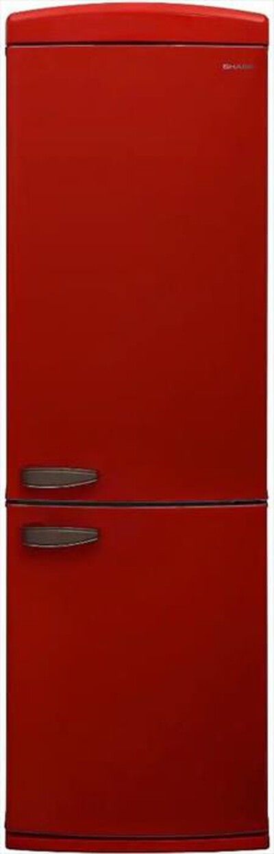 SHARP - Frigorifero combinato SJ-NRA11RMXRD Classe D 331lt-Rosso