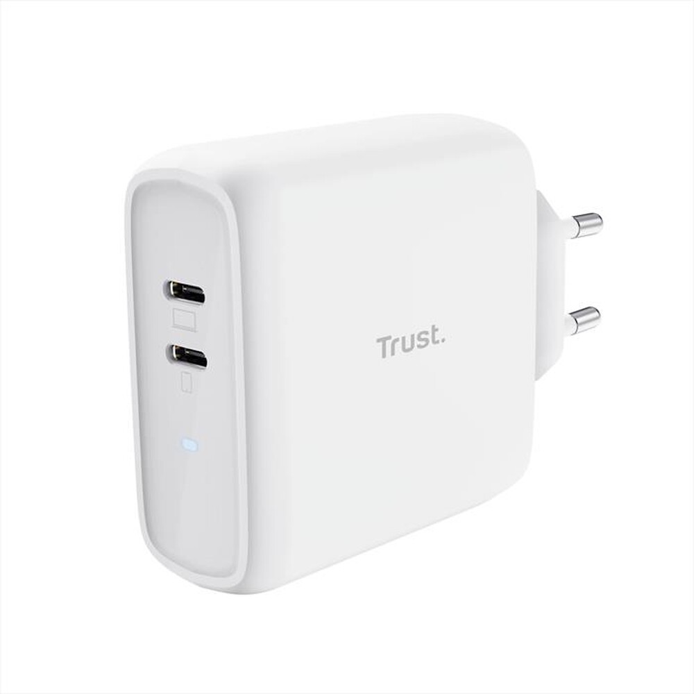 Immagine del prodotto TRUST - Doppio caricabatterie USB-C MAXO 65W-White