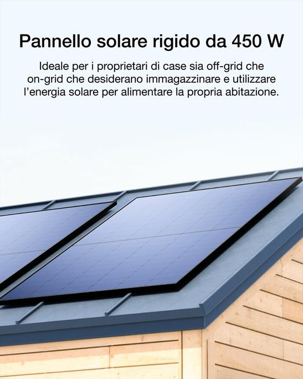 "ECOFLOW - SOLAR PANEL 2X450W RIGID-Nero"