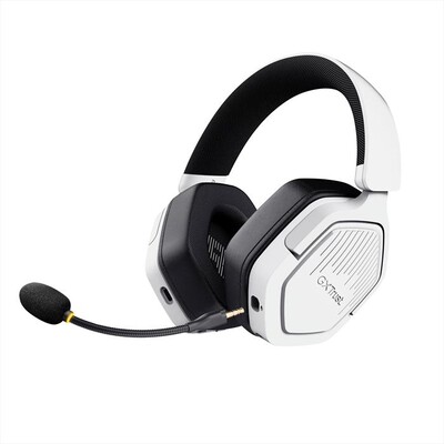 TRUST - Cuffie multipiattaforma wireless GXT493W CARUS-White,  TRUST - Cuffie multipiattaforma wireless GXT493W CARUS-White
