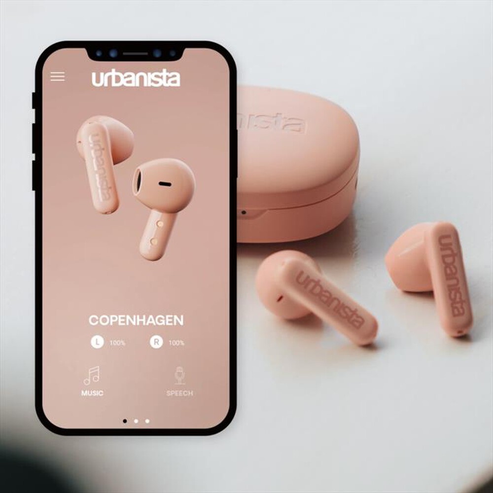 "URBANISTA - Auricolare Bluetooth COPENHAGEN-Midnight Black - nero"