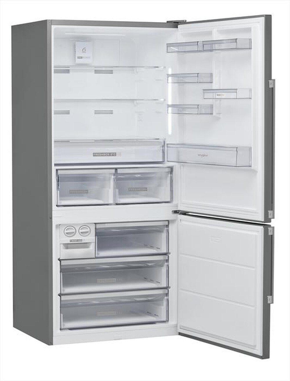 "WHIRLPOOL - Frigorifero combinato W84BE 72 X 2 N Classe E"