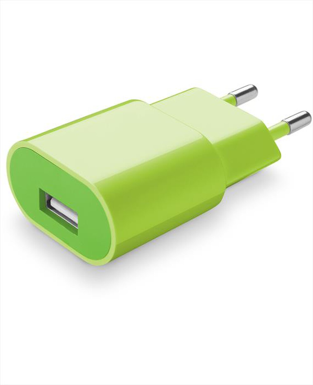 "CELLULARLINE - Charger - Caricabatterie da rete-Verde"