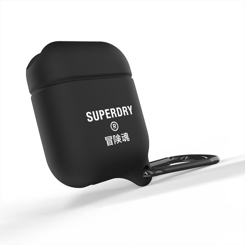 "SUPERDRY - 41692 SUPERDRY CUSTODIA AIRPODS-NERO / SILICONE"