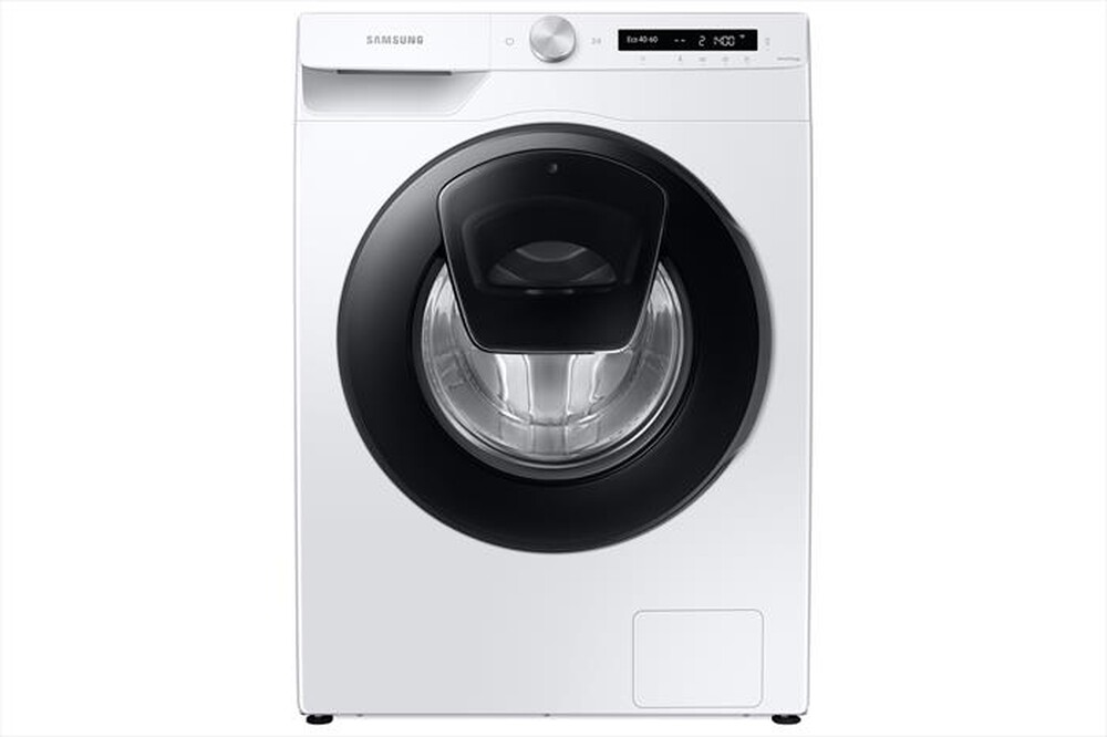 "SAMSUNG - Lavatrice WW90T554DAW/S3 ADDWASH AI CONTROL 9Kg-BIANCO CON OBLO' Shiny Black"