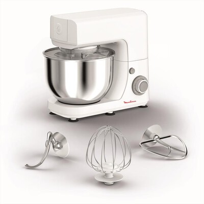 MOULINEX - QA1501 Masterchef Essential Kitchen Machine-Bianco e grigio