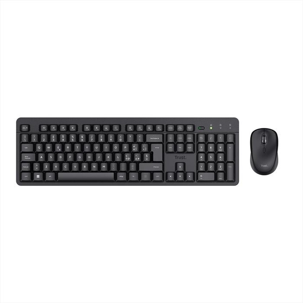 "TRUST - TKM-360 WIRELESS KEYBOARD&MOUSE IT-Black"