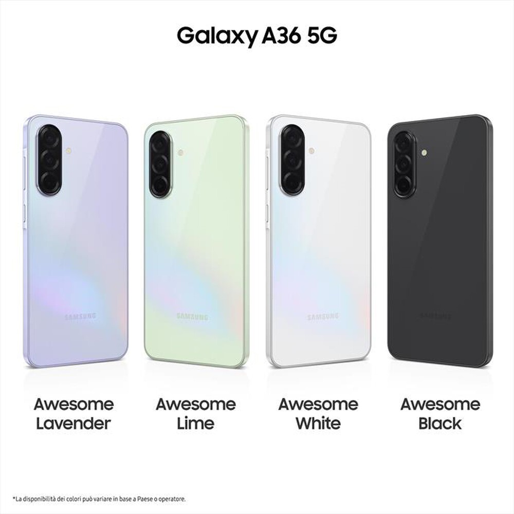 Immagine del prodotto VODAFONE - SAMSUNG Galaxy A36 5G 128GB EE-Black