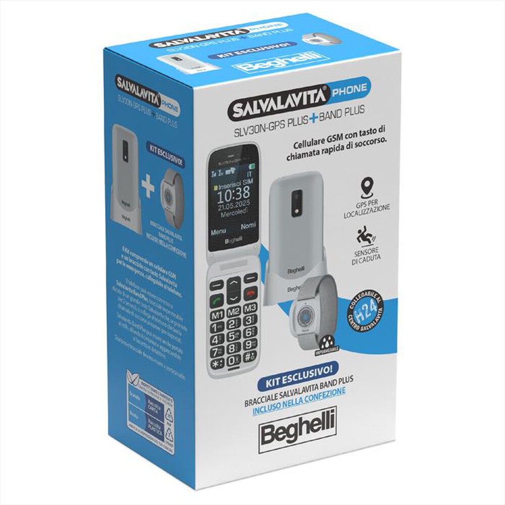 Immagine del prodotto BEGHELLI - Cellulare 9204N-grigio