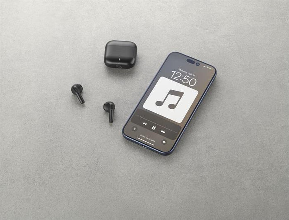 Immagine del prodotto CELLULARLINE - Auricolari TWS WAVY CAPSULE-Nero