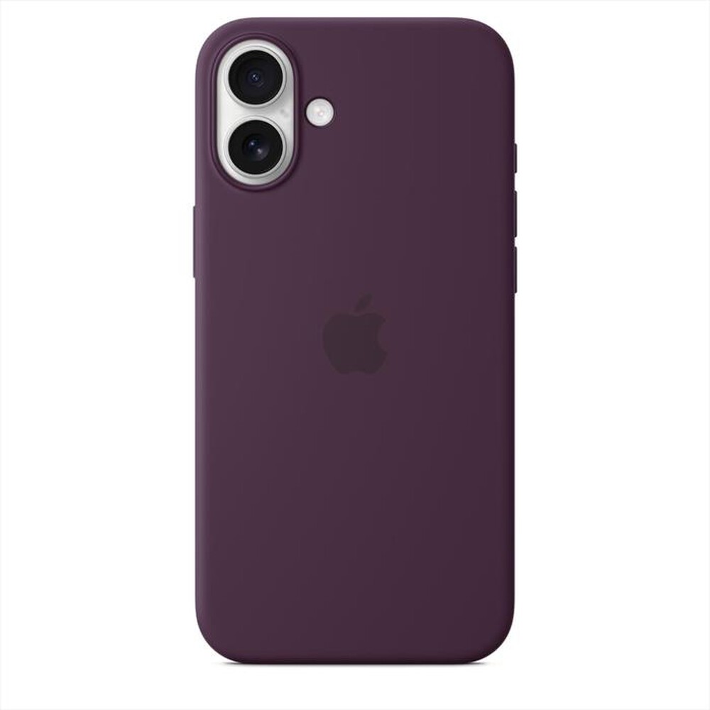 "APPLE - Custodia MagSafe in silicone per iPhone 16 Plus-Prugna"