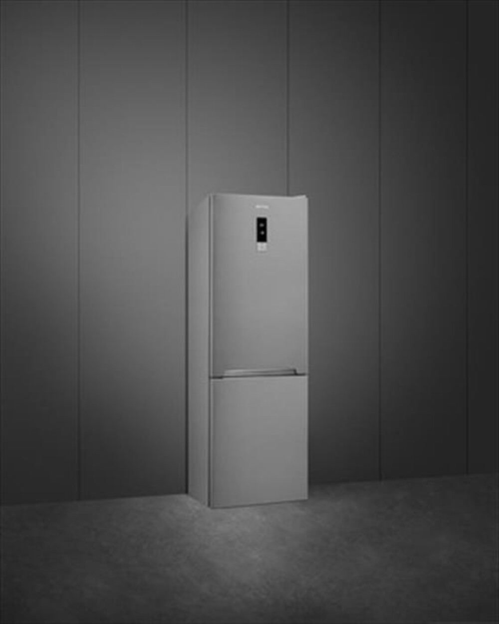 "SMEG - Frigorifero combinato FC20DN4AX Classe D 379lt-Acciaio Inox"