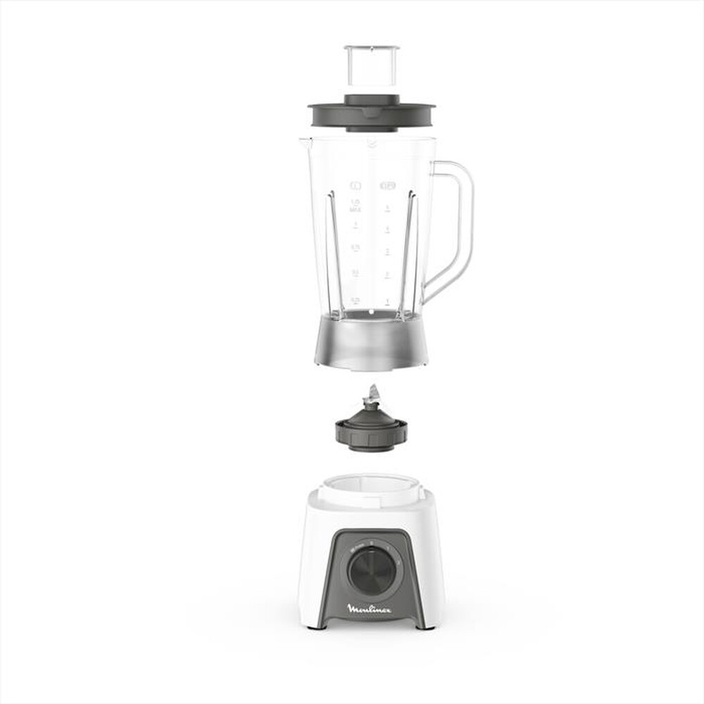 "MOULINEX - LM2C01 Blendeo Frullatore da Tavolo-BIANCO"