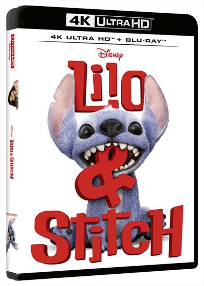 WALT DISNEY - Lilo & Stitch - Live Action (4K Ultra Hd+Blu-Ray-Multicolore