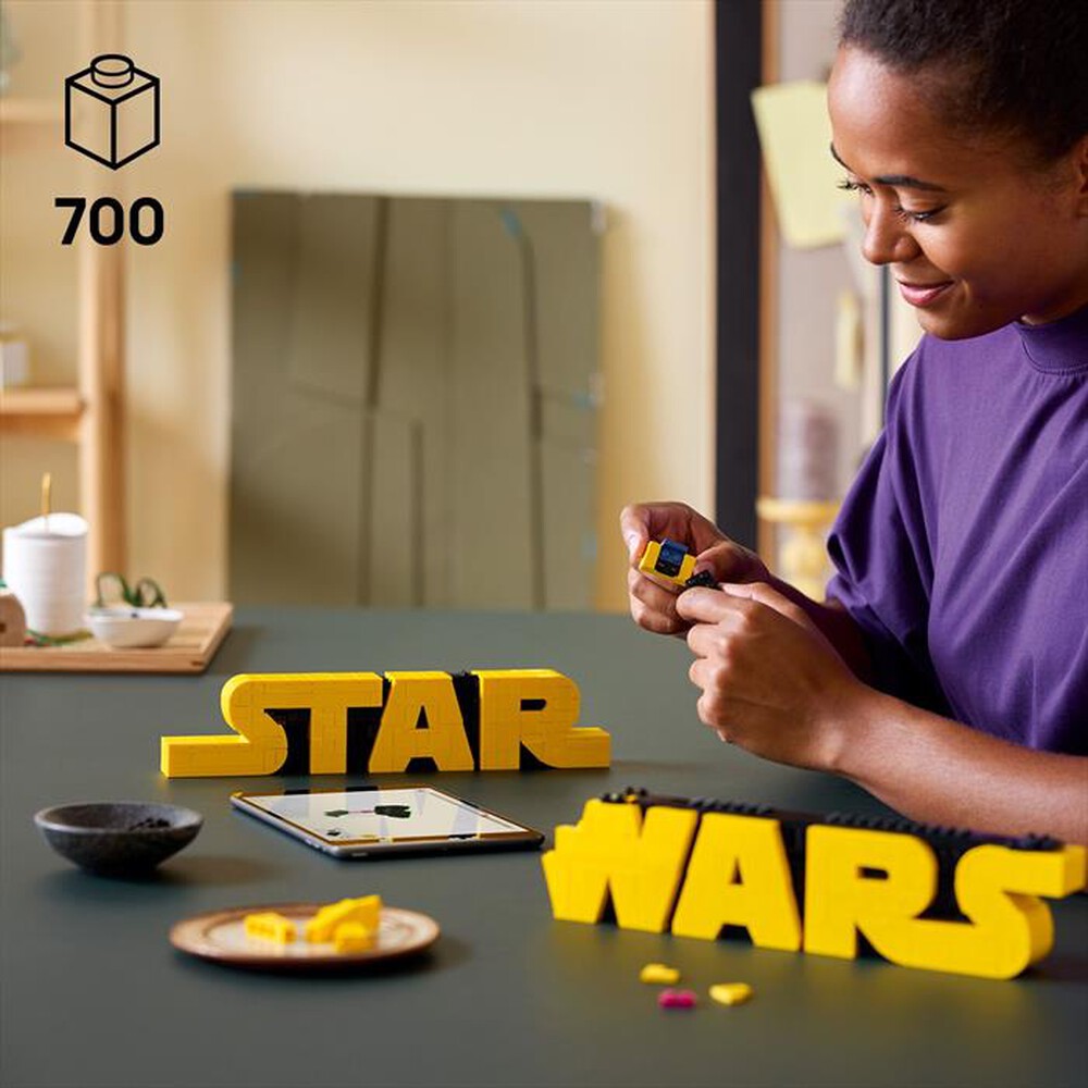 "LEGO - STAR WARS Logo Star Wars in mattoncini - 75407"