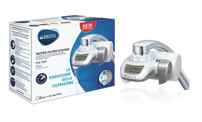 BRITA - SISTEMA FILTRANTE ON TAP-Bianco/argento