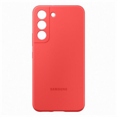 SAMSUNG - COVER SILICONE GALAXY S22+-Glow red