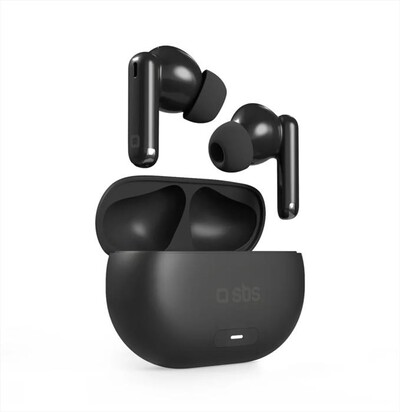 SBS - Auricolari wireless con ANC-Nero